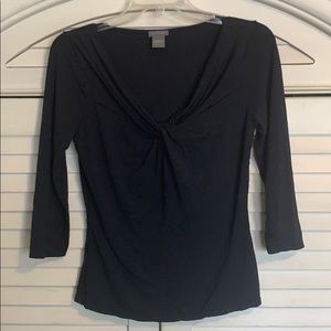 Navy blue Ann Taylor shirt small